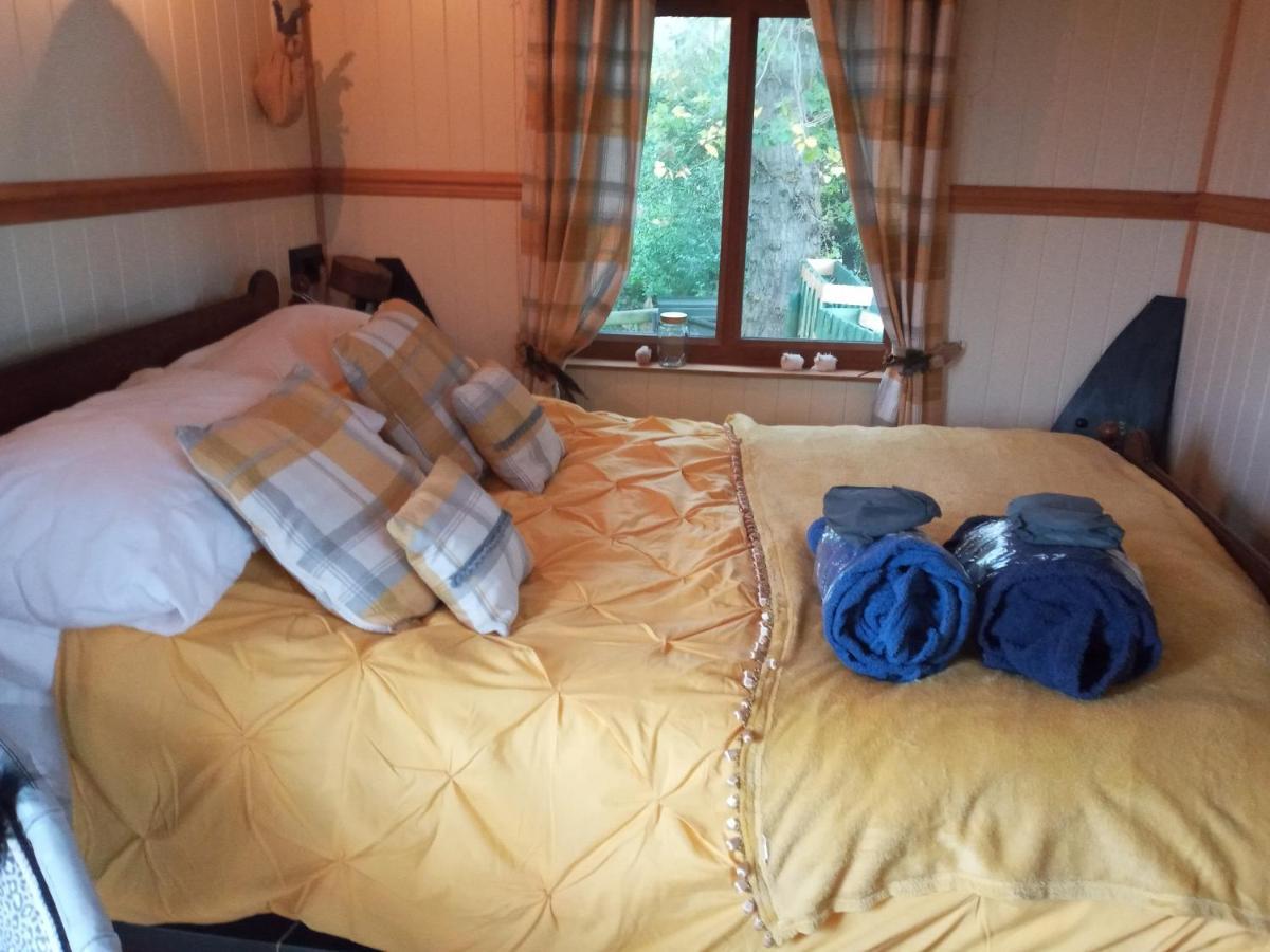 Glamping Malvern Shepherd Hut Exteriör bild