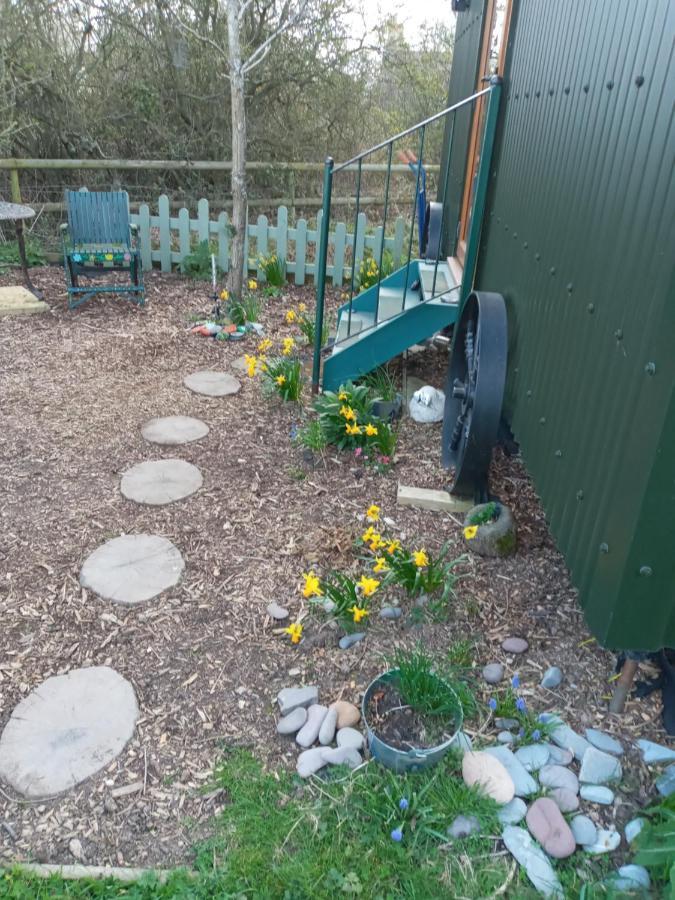 Glamping Malvern Shepherd Hut Exteriör bild
