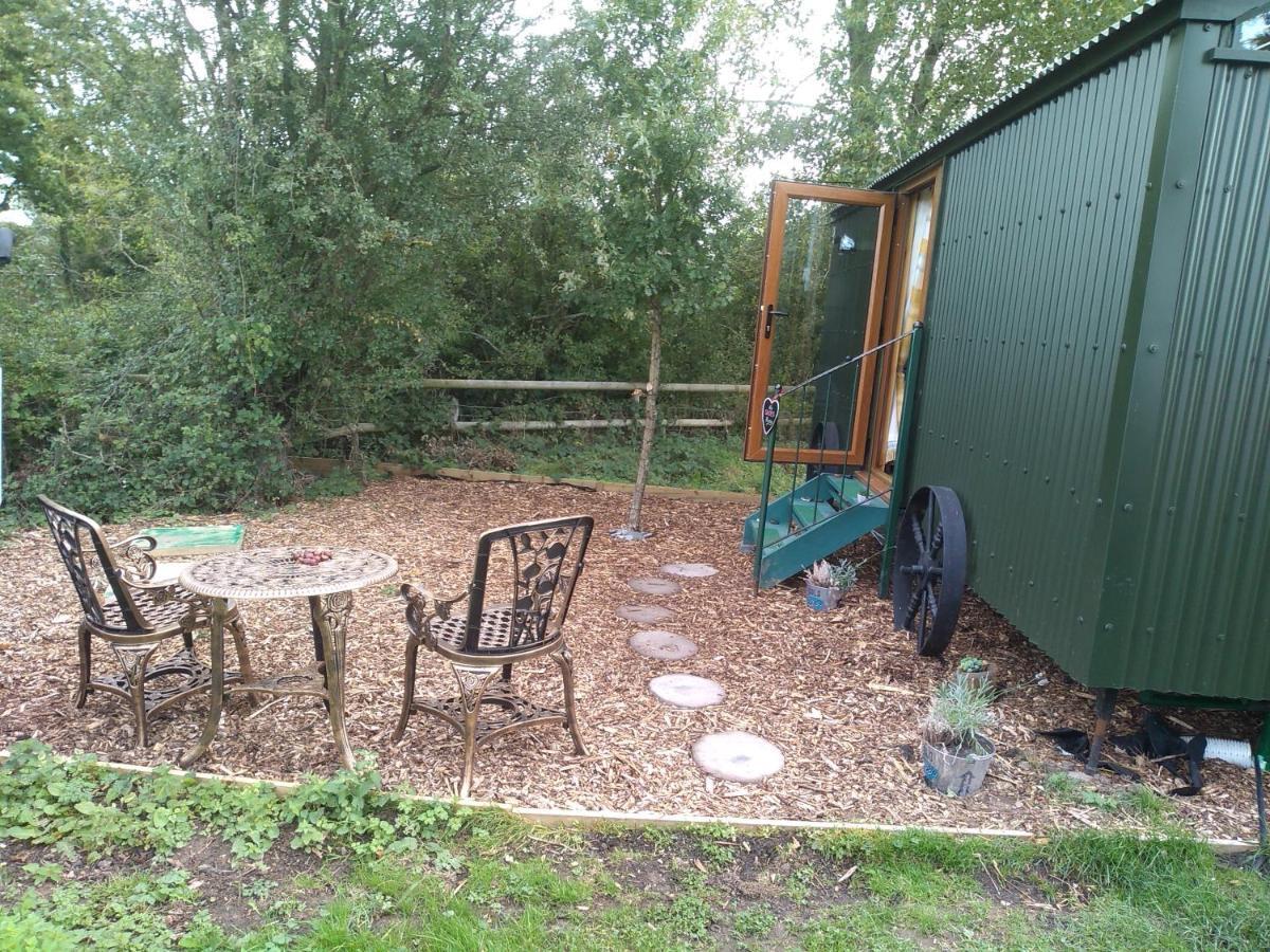 Glamping Malvern Shepherd Hut Exteriör bild
